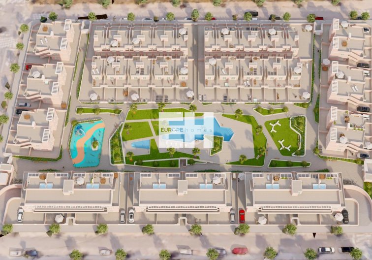 Construction Neuve - Bungalow au rez-de-chaussée - Pilar de la Horadada - Lo Monte