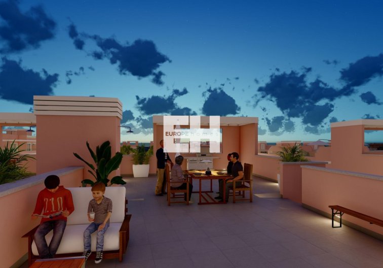 Obra Nueva - Bungalow en planta alta - Pilar de la Horadada - Lo Monte