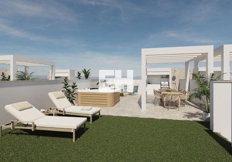 Obra Nueva - Bungalow en planta baja - Pilar de la Horadada - Parque Ramon eugenio Escudero