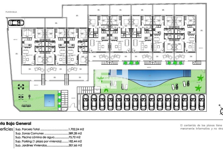 Obra Nueva - Bungalow en planta baja - Pilar de la Horadada - Parque Ramon eugenio Escudero