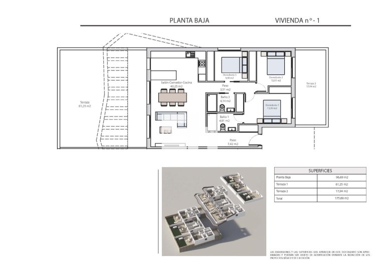 Obra Nueva - Bungalow en planta baja - Finestrat - Balcón de Finestrat