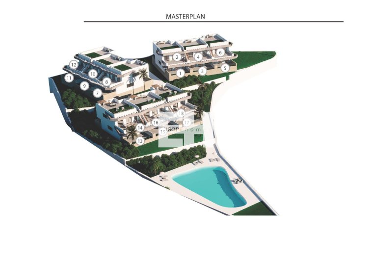 Obra Nueva - Bungalow en planta alta - Finestrat - Balcón de Finestrat