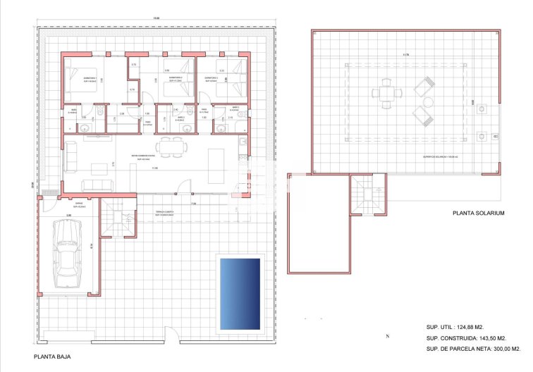 Construction Neuve - villa - Fuente Álamo - La Pinilla
