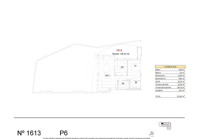 Obra Nueva - Semi penthouse - San Miguel de Salinas - Pueblo