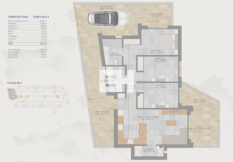Obra Nueva - Bungalow en planta baja - Torre Pacheco - Torrepacheco