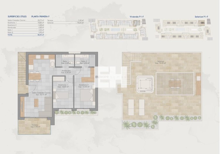 Neubau - Bungalow im obersten Stockwerk - Torre Pacheco - Torrepacheco