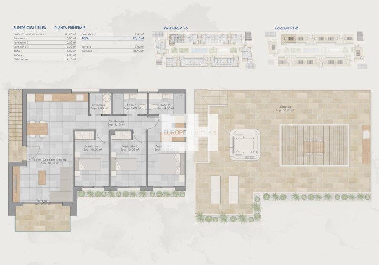 Neubau - Bungalow im obersten Stockwerk - Torre Pacheco - Torrepacheco