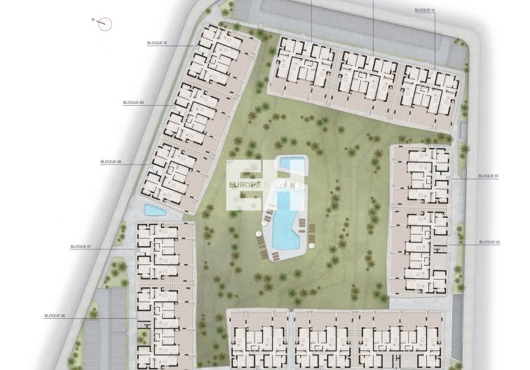 Obra Nueva - Bungalow en planta alta - Ciudad Quesada - Lo Marabú