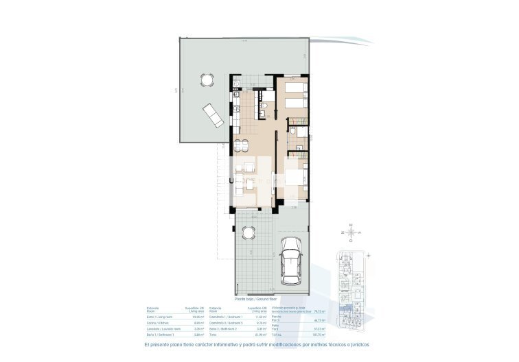 Neubau - Bungalow im Erdgeschoss - Pilar de la Horadada - Torre de la Horadada