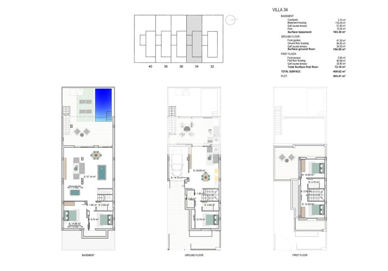 Obra Nueva - Semidetached - Los Alcázares - Serena Golf