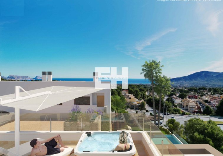 Obra Nueva - town house - La Nucia - Nou Espai