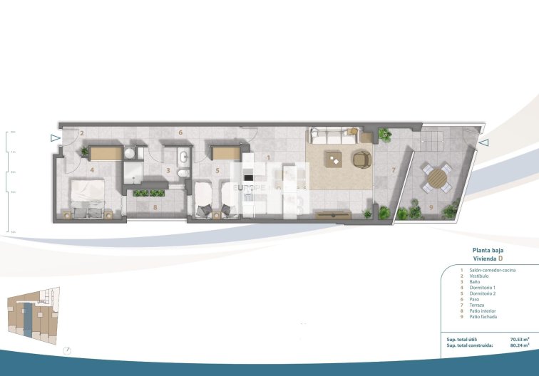 New Build - Ground floor apartment - San Pedro del Pinatar - Playa Villananitos