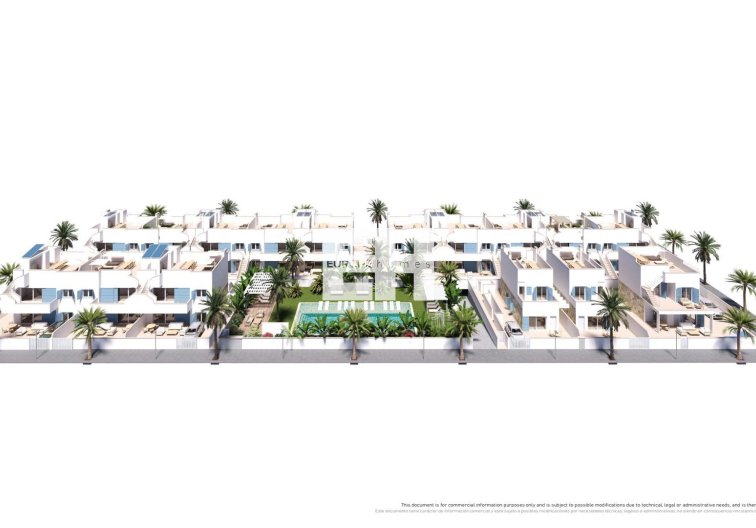 Obra Nueva - Bungalow en planta baja - Pilar de la Horadada - Torre de la Horadada